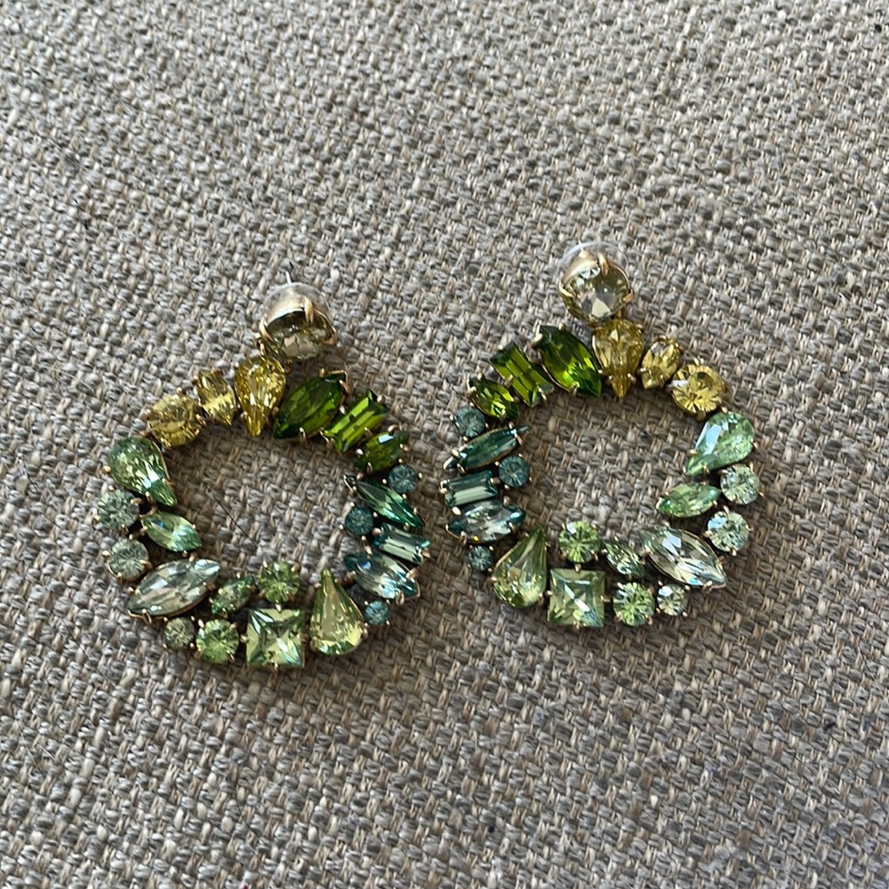 J crew statement earrings